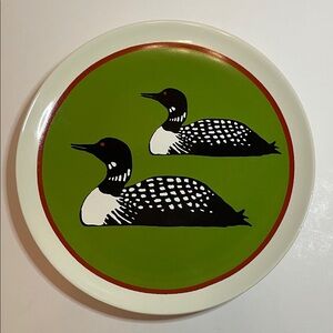 ⭐️NWOT LITTLE BLUE HOUSE Loon Collectible Plate | Outdoor Nature Cottagecore
